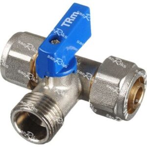 кран шаровый мп 16*1/2*16 ц/ш/ц Terma 30229 ВЫВОД