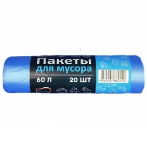 мешок для мусора 60л 20шт Континент