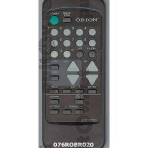 пульт ORION 076R0BR010/20 (TV) ВЫВОД