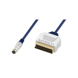 шнур SCART-SVHS 2м л ВЫВОД