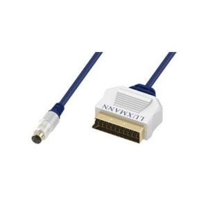 шнур SCART-SVHS 3м л ВЫВОД