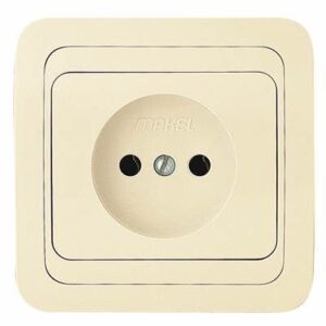 розетка рс 1 Makel Mimoza 25002 беж