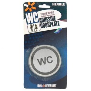 табличка мет WC 1801C-SD ВЫВОД