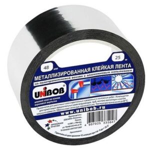 скотч металлиз 50*25м UNIBOB 39119 236619