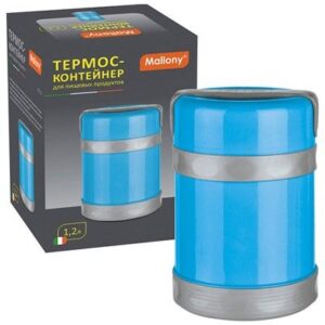 термос металл MALLONY Bello для пищ прод 1,2л