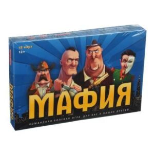 игр настольная игра МАФИЯ 8*14*3см Рыж кот