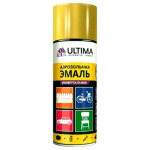 краска аэрозоль ULTIMA 520мл золотой мет 019 360316