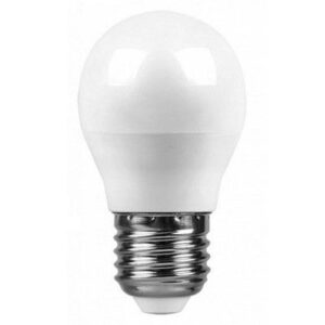 лампа ДИОД шар 27 11вт 6400 FERON SAFFIT SBC4511 178368