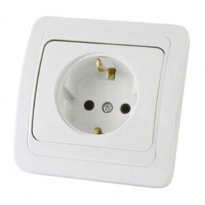 розетка рс 1 евро TDM Валдай SQ1804-0008 146680