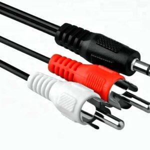 шнур 3,5 стерео штекер-2RCA 1м PERFEO J2001