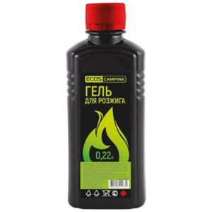 жидкость для розжига 0,22л Ecos гель ВЫВОД
