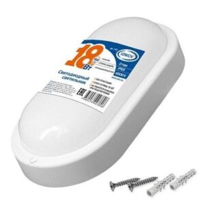 светильник диодн овальн 18вт IONICH SMD2835 220-6.5-IP65-O 1473 320914
