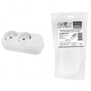 колодка для удлин 2я евро TDM Народная SQ1806-0414 203670