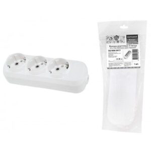 колодка для удлин 3я евро TDM Народная SQ1806-0417 203730