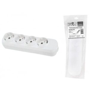 колодка для удлин 4я евро TDM Народная SQ1806-0420 203790