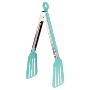 щипцы кулинарные нерж 21см нейлон/руч Tongs-06