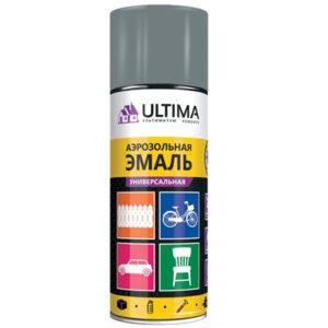 краска аэрозоль ULTIMA 520мл серый 7040 360309