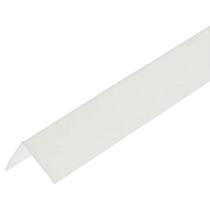уголок пластик 20*20мм 2,7м ИДЕАЛ У20 001 БЕЛ