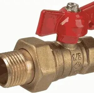 кран шаровый 1/2 в бабочка с америк Expromt 10418 25703
