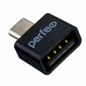 штекер переходник microUSB-TYPE-C PF-VI-O005 OTG